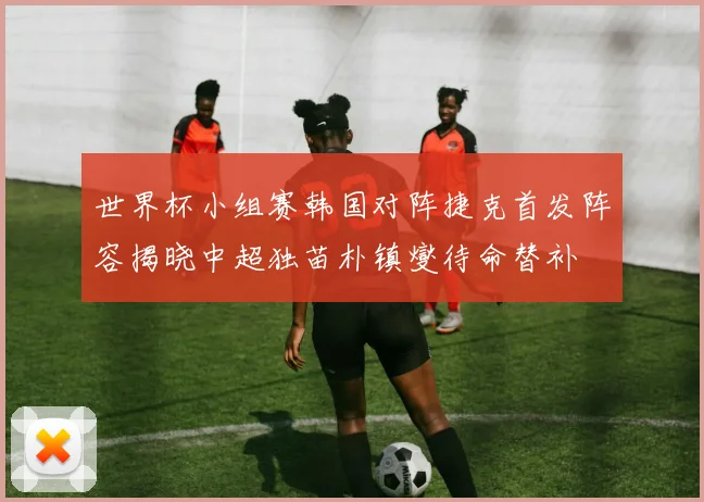 世界杯小组赛韩国对阵捷克首发阵容揭晓中超独苗朴镇燮待命替补